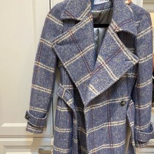 Calvin Klein long wool coat. So warm for winter.